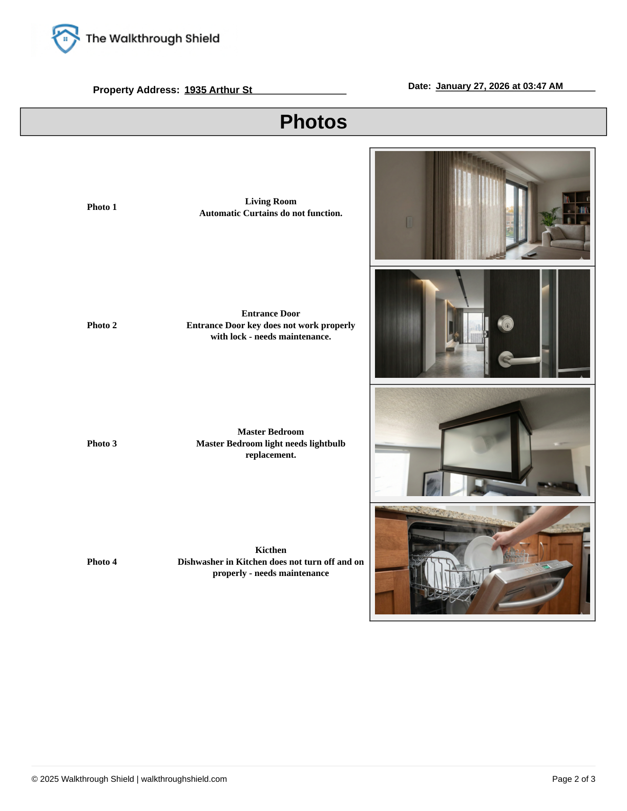 Sample Walkthrough Example Preview Walkthrough Shield | Professional Property Walkthroughs